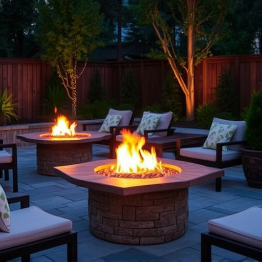 outdoor fire tables