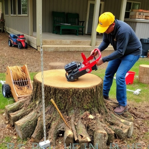 stump grinding