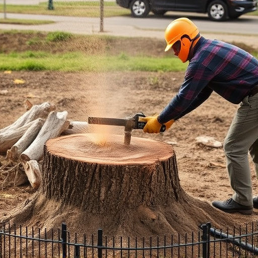 stump grinding