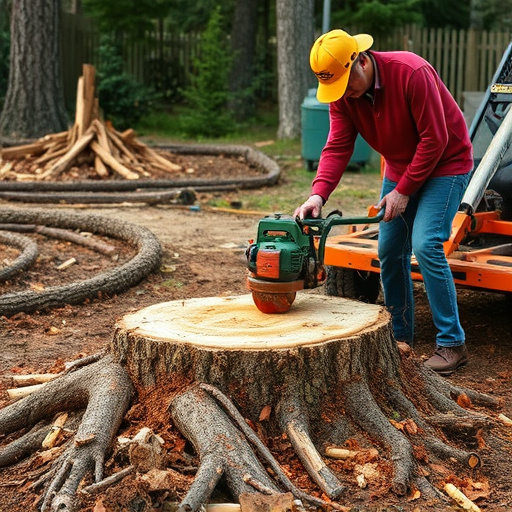 stump grinding