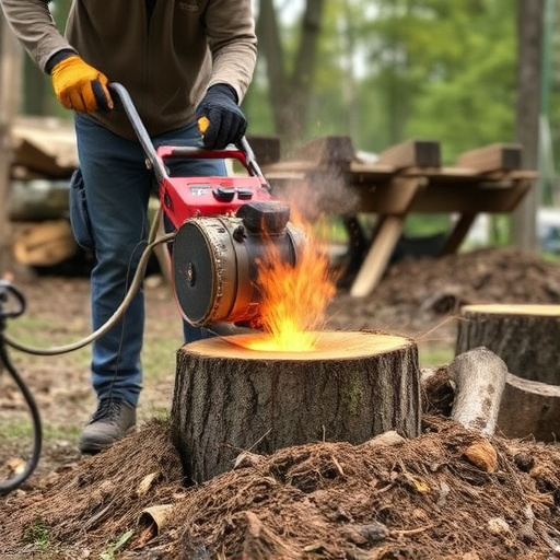stump grinding