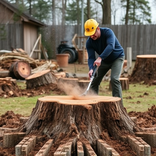 stump grinding
