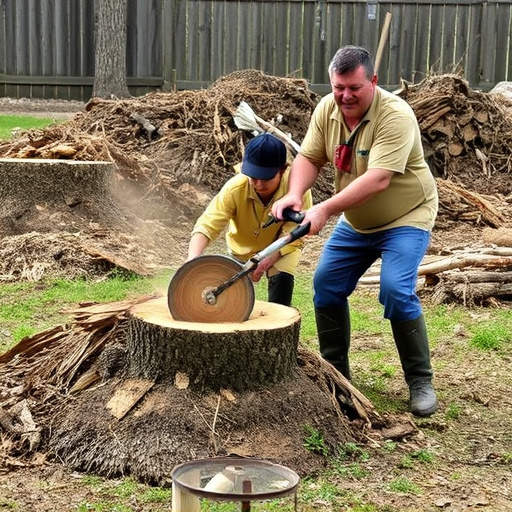 stump grinding