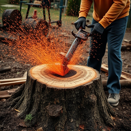 stump grinding