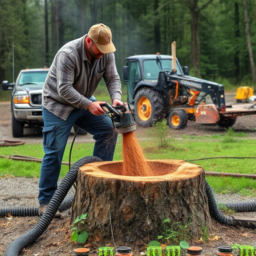 stump grinding