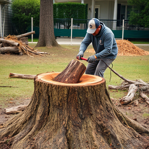 stump grinding