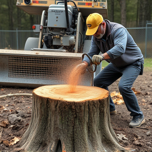 stump grinding