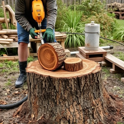 stump grinding