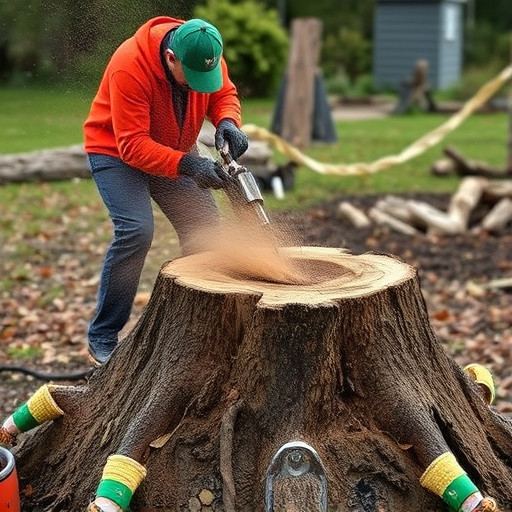 stump grinding