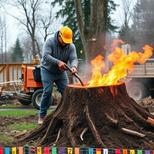 stump grinding