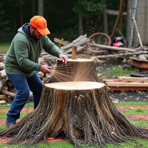 stump grinding