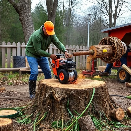 stump grinding