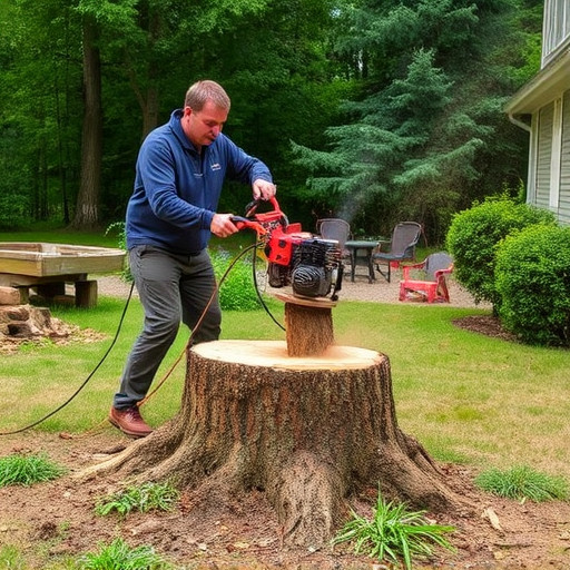 stump grinding