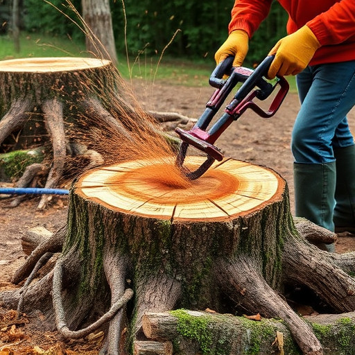 stump grinding