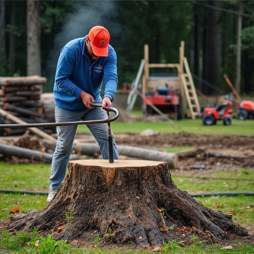 stump grinding