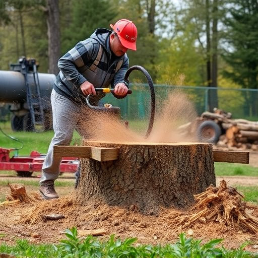 stump grinding