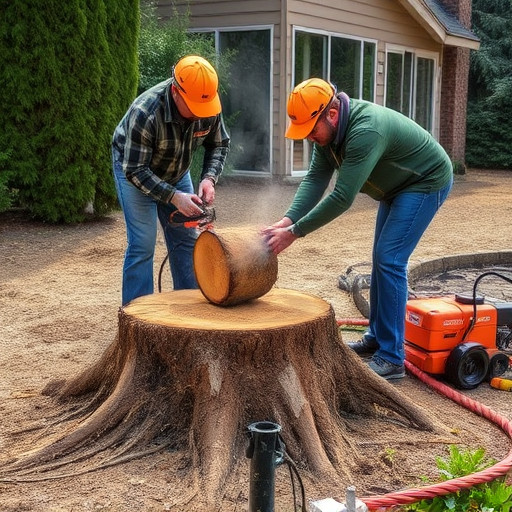 stump grinding