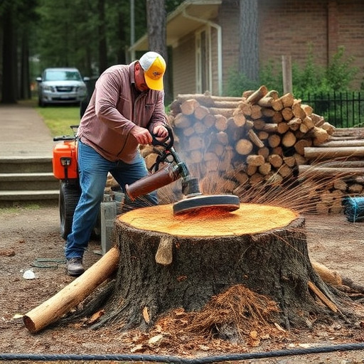 stump grinding