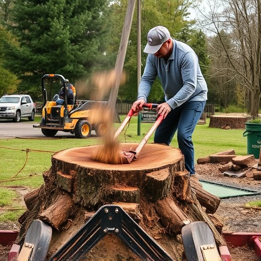 stump grinding