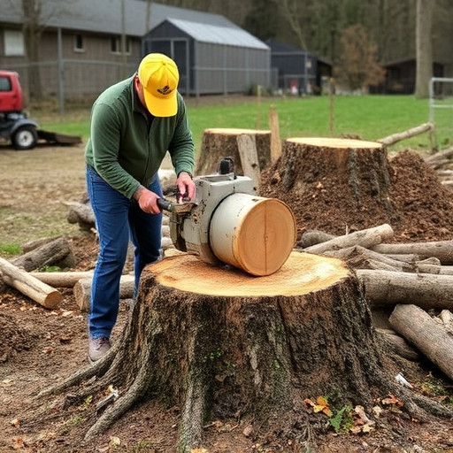 stump grinding