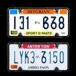 Pet Lovers’ Expression: License Plate Frames as Creative Car Decor