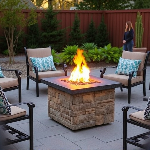 outdoor fire tables