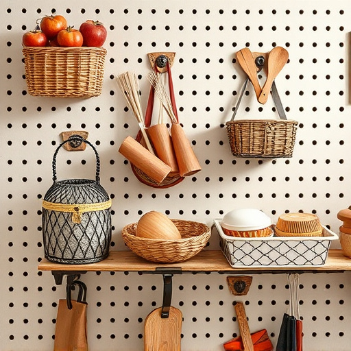 pegboard baskets