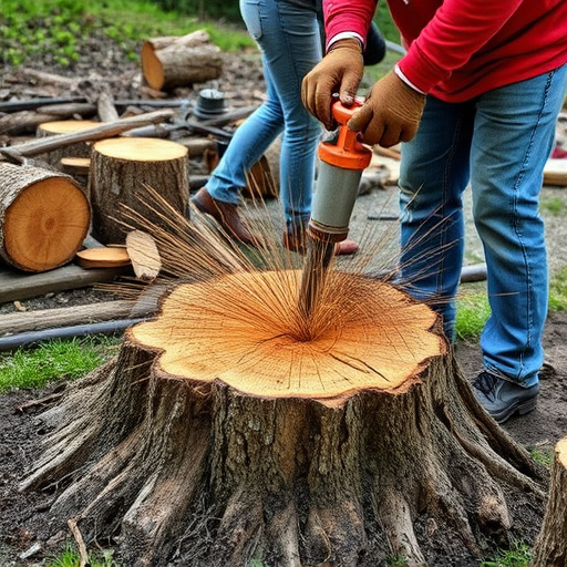 stump grinding