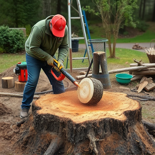 stump grinding