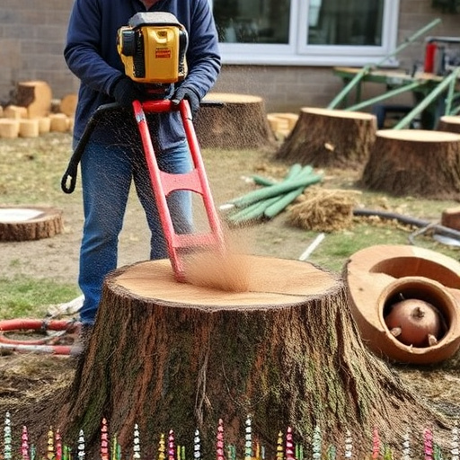stump grinding