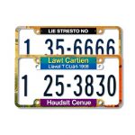 Unlocking the Perfect Fit: Navigating License Plate Frames Sizing