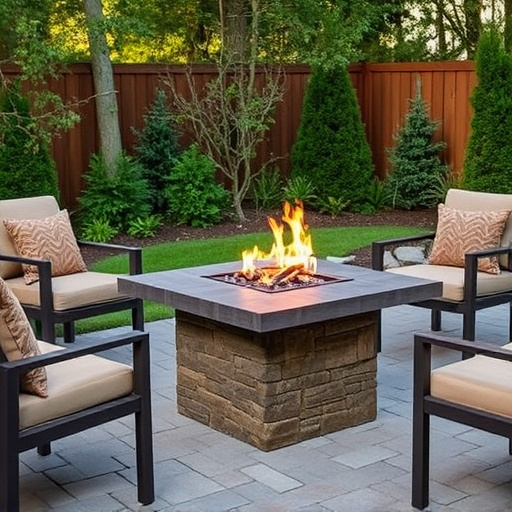 outdoor fire tables