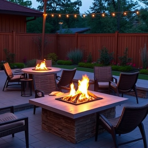 outdoor fire tables