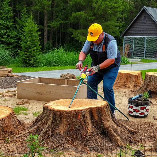 stump grinding