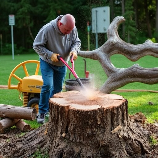 stump grinding