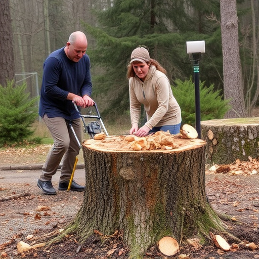 stump grinding