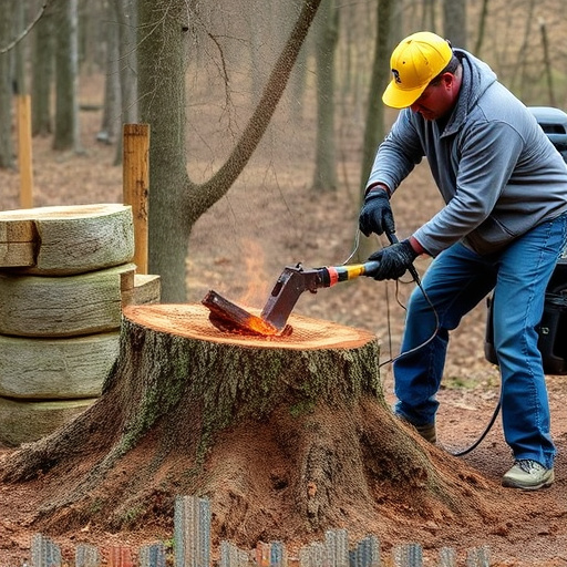 stump grinding