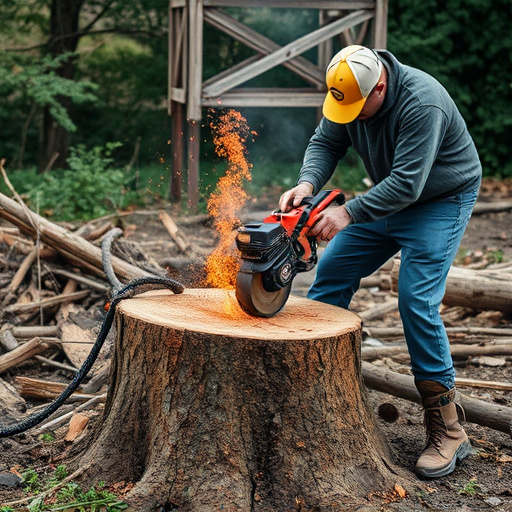 stump grinding