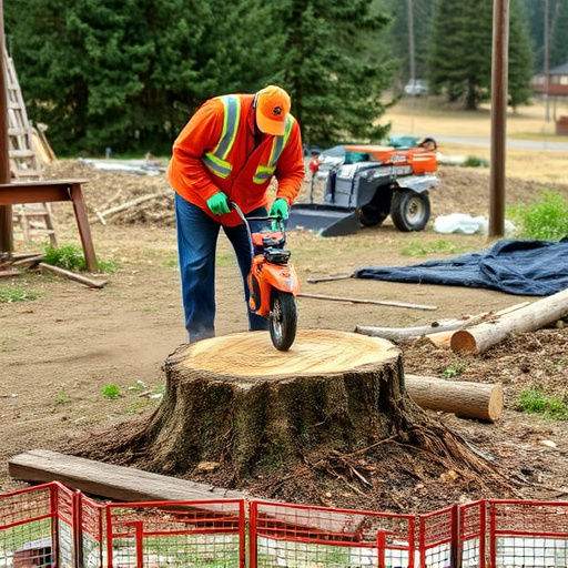stump grinding