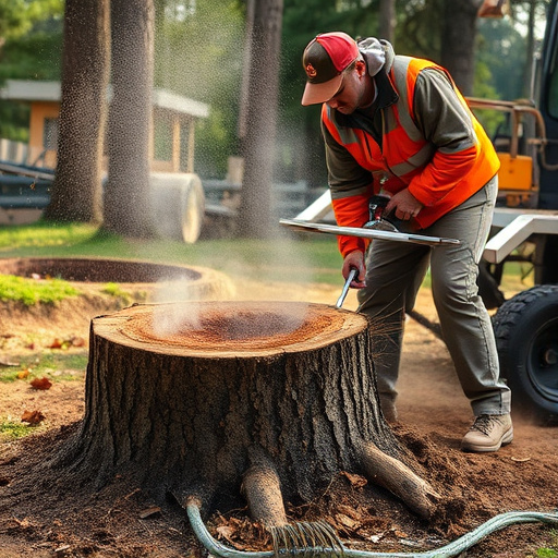 stump grinding