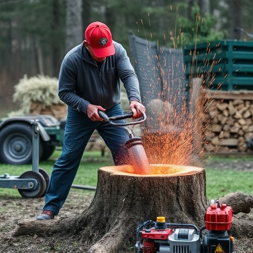stump grinding