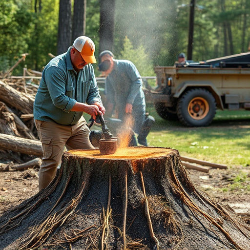 stump grinding