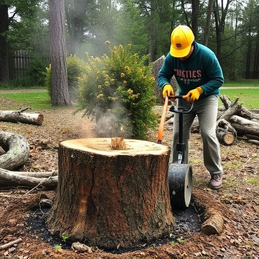 stump grinding