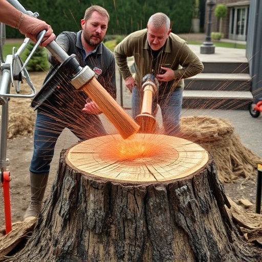 stump grinding
