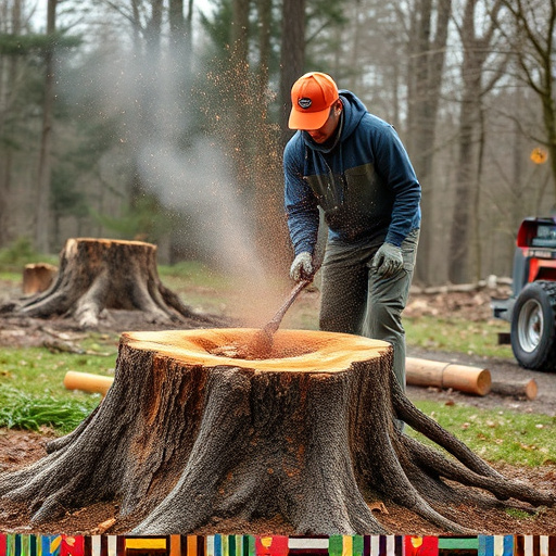 stump grinding