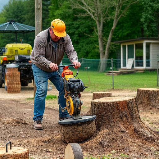 stump grinding