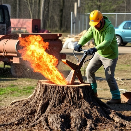 stump grinding