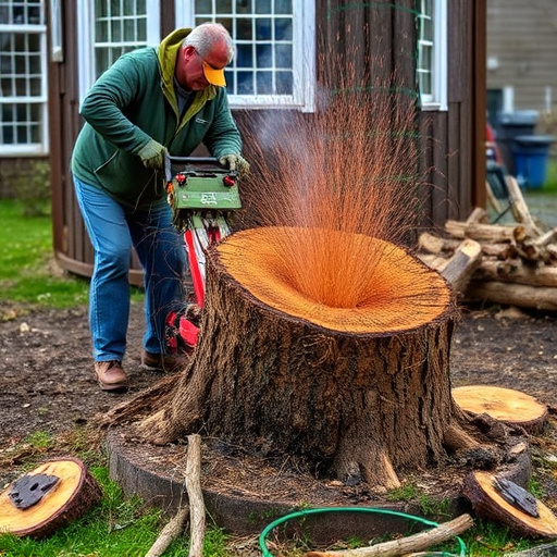 stump grinding