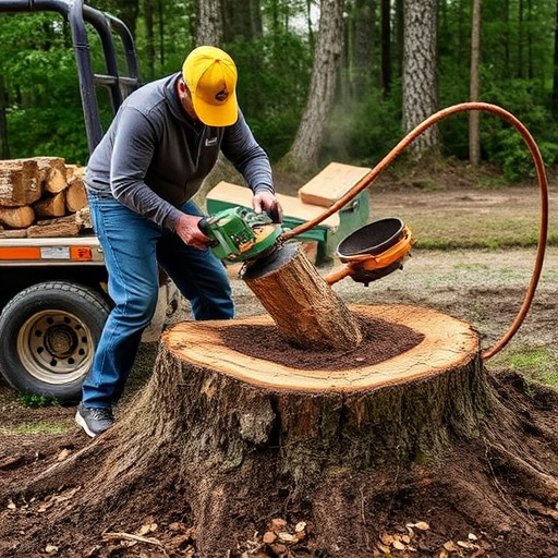 stump grinding