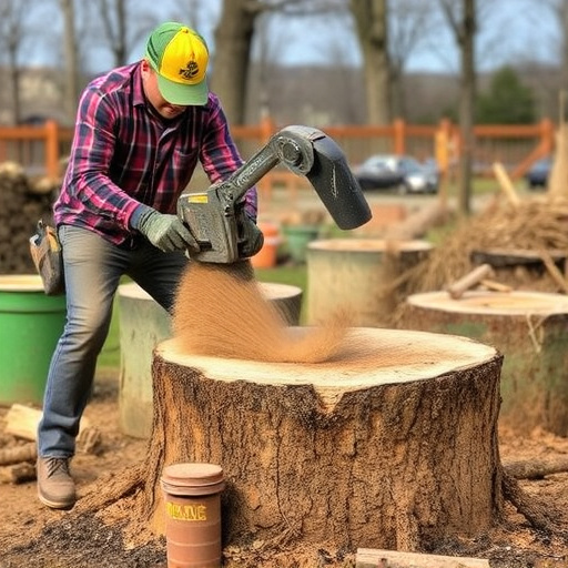 stump grinding